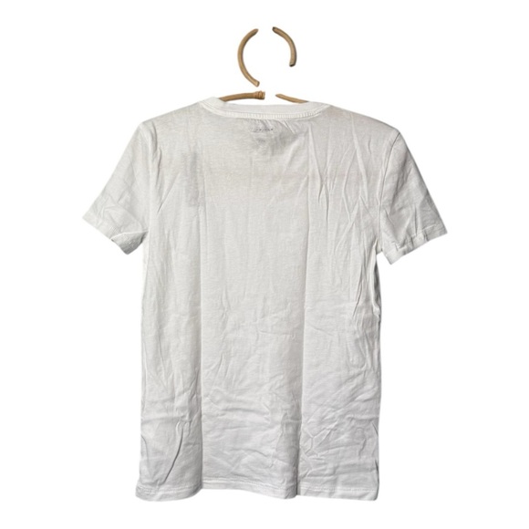 J. Crew White Vintage Jersey Classic White Cotton Short Sleeve‎ Tee XXS BY359 - Picture 12 of 16